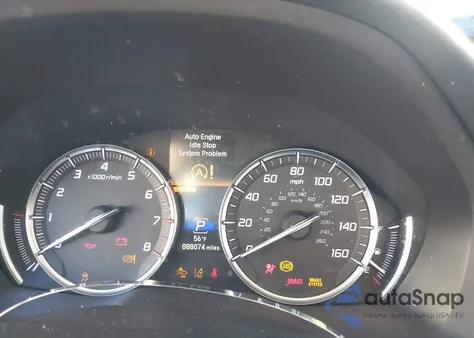 2020 Acura Mdx Technology Package z USA, uszkodzony, nr VIN 5J8YD3H59LL017778